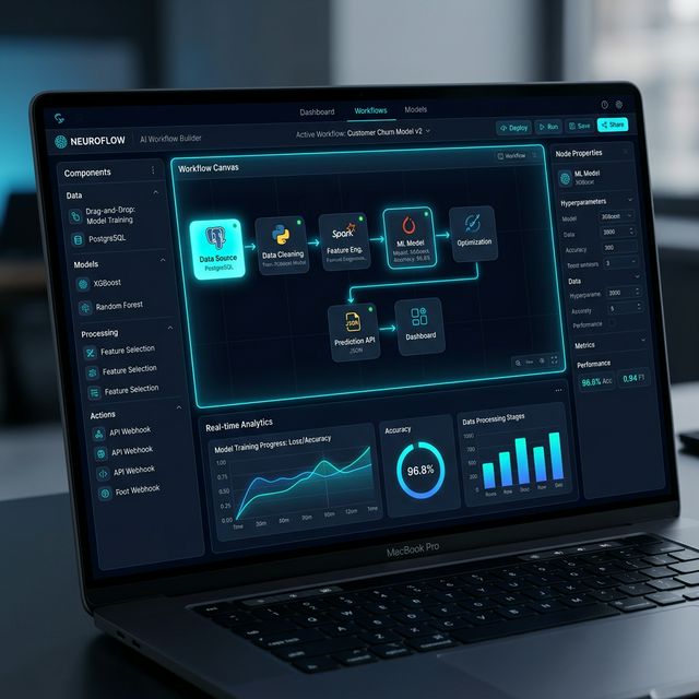 Plataforma visual de IA No-Code